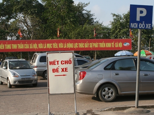 Nhộn nhịp trước ngày khai ấn đền Trần