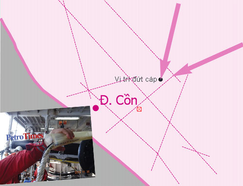 Tàu cá Trung Quốc phá cáp tàu Bình Minh 02