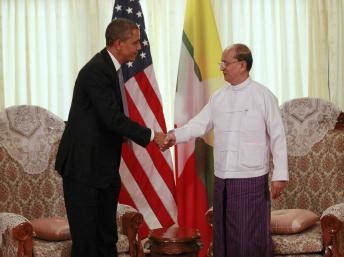 Obama dùng chiến thuật cương nhu với Miến Điện