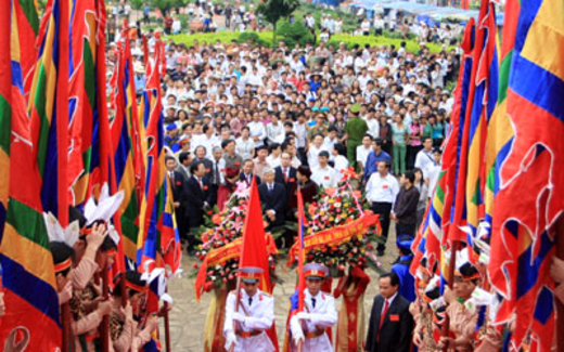 Thông báo :Tham dự lễ giỗ tổ Hùng Vương