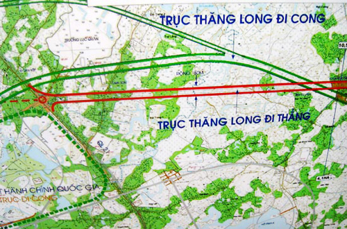 Thủ tướng đồng ý xây trục Tây Thăng Long