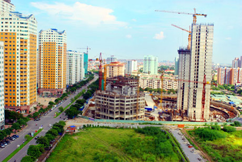 Giá nhà đất vẫn tăng, đứng ở mức cao