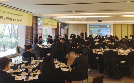 Giới đầu tư Hàn Quốc muốn "thâu tóm" BĐS Việt Nam