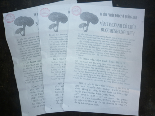 Cán bộ xã, huyện rao bán “thần dược”