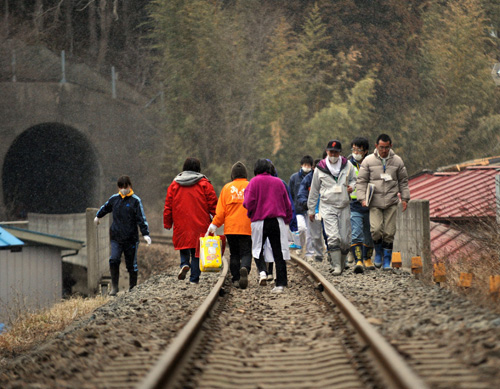 84 người VN ở Nhật được đưa về Tokyo an toàn