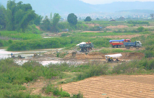 Xẻ thịt lòng sông, cây cà phê Tây Nguyên chết khát