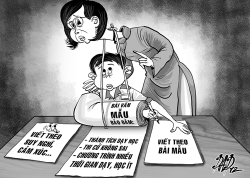 “Công nghệ” văn mẫu