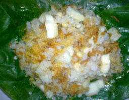 Xôi sắn - món ăn truyền thống của người Thái Tây Bắc