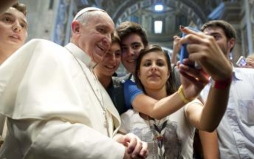 « A lô, Giáo hoàng Phanxicô ở đầu dây… »