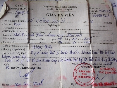 Một nông dân hiến thận cứu người dưng