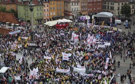 Ngày biểu tình cuối cùng tại Warszawa