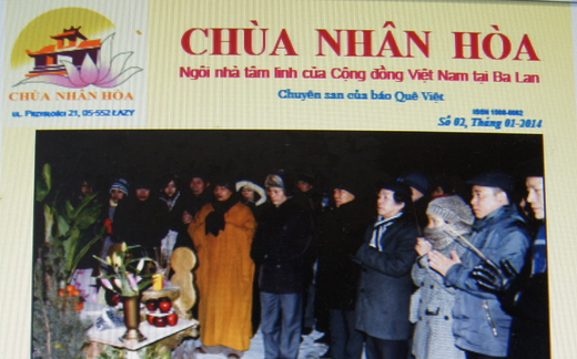 Chùa Nhân Hòa: „Trồng cây sắp đến ngày hái quả”