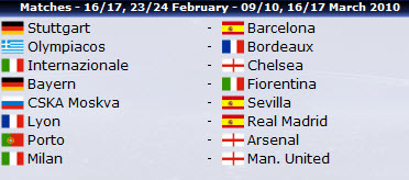 Bốc thăm knock-out Champions League: Đại chiến Anh - Ý