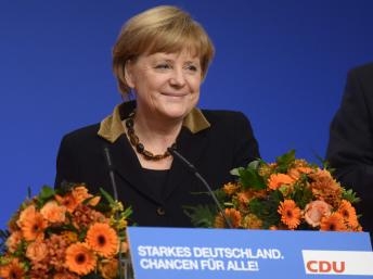 Bà Angela Merkel tái đắc cử Chủ tịch đảng CDU với gần 98% phiếu
