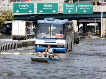 Bangkok đang bị lún và sẽ thấp hơn mực nước biển