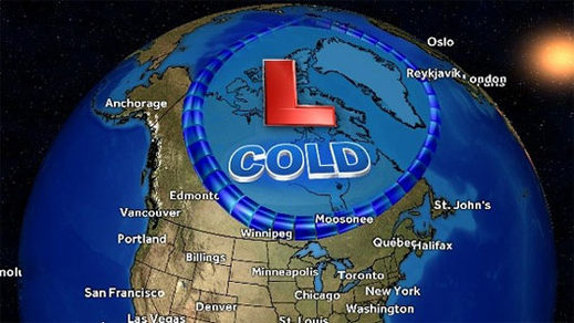 Xoáy cực đang có những biểu hiện ngày càng kỳ lạ