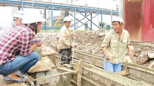 Lao động Trung Quốc: “Công nhân kỹ thuật” làm việc phổ thông