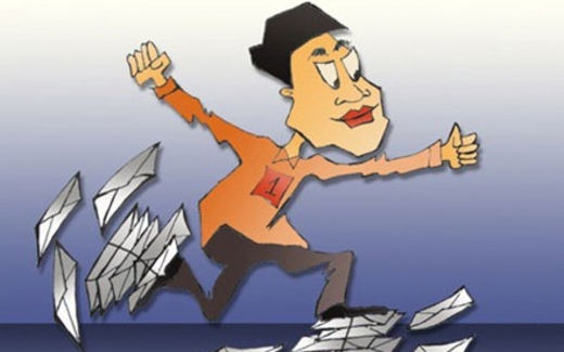 Phải chặt ngón chân để đánh dấu