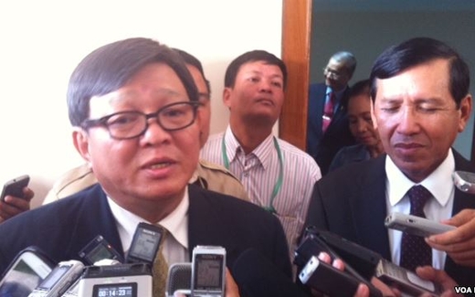 Phe đối lập Campuchia quay mũi dùi sang Trung Quốc