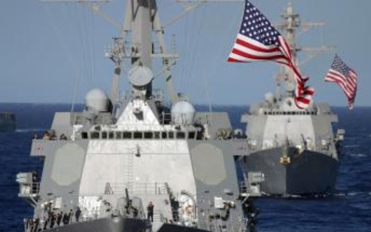 Máy bay Malaysia rơi: Khu trục hạm Mỹ đến Việt Nam tham gia tìm kiếm