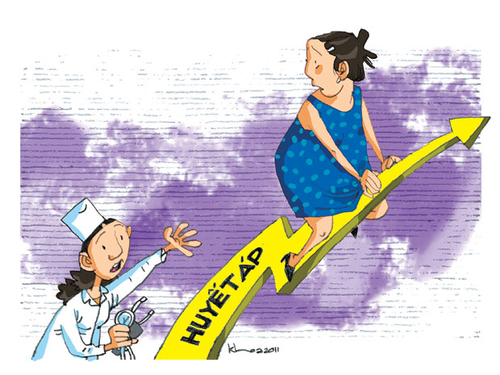 Tăng huyết áp làm khổ bà bầu