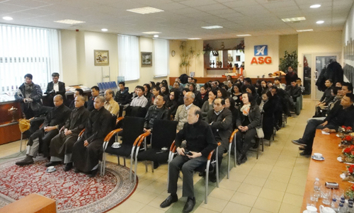 HOẠT ĐỘNG PHẬT SỰ CỦA THƯỢNG TỌA THÍCH TRÍ CHƠN TẠI BALAN ĐẦU NĂM 2013