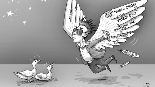 Ca sĩ Việt “gà mờ” hay thiếu bản lĩnh?