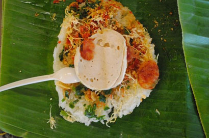 Xôi lá chuối – Hương vị quê nhà