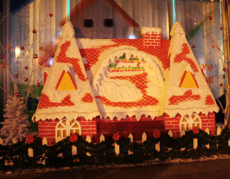 Phố phường Sài Gòn rực rỡ đón Giáng sinh