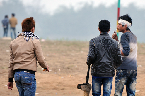 Những màn rượt đuổi ở lễ hội cướp phết