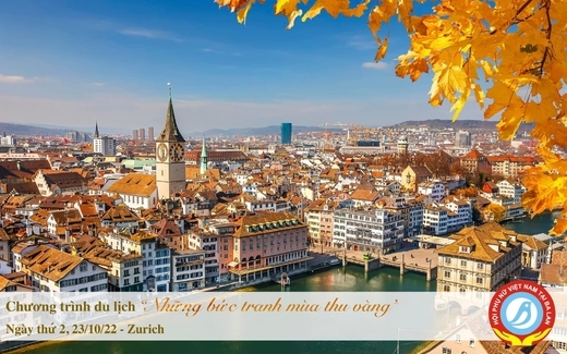 Chương trình du lịch 5 ngày: Thụy sĩ, Áo và Tiệp do Hội Phụ nữ Việt Nam tại Ba Lan tổ chức nhân  dịp kỉ niệm Ngày Phụ nữ Việt Nam 20/10.
