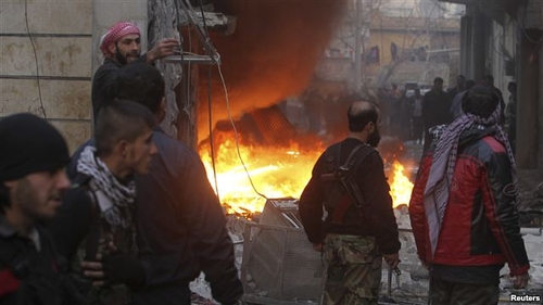 Syria: Xe cài bom nổ trong thủ đô, giết chết ít nhất 9 người.