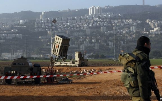 Israel bắn hạ tên lửa từ Ai Cập