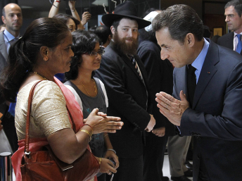 Tổng thống Sarkozy: Bài trừ khủng bố là một ưu tiên của hợp tác Pháp-Ấn