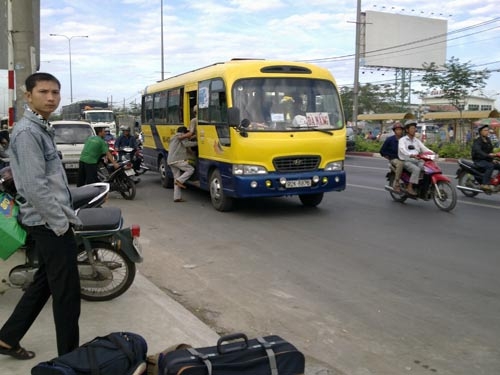 Xe Tết vẫn bát nháo