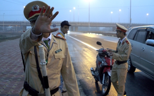 Văn bản cấm ghi hình CSGT có dấu hiệu trái luật