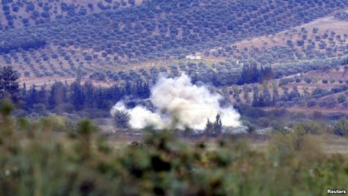 Thổ Nhĩ Kỳ trả đũa cuộc tấn công bằng súng cối từ Syria
