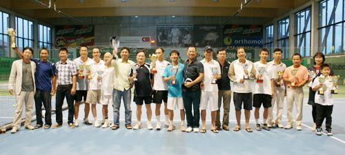 Kết thúc giải quần vợt “TAVIP OPEN 2011”