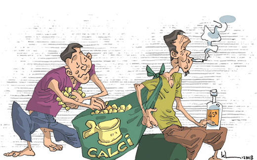 Nam giới cũng loãng xương