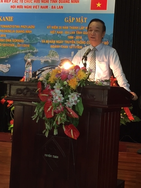 Hội hữu nghị Việt Nam – Ba Lan tỉnh Quảng Ninh tổ chức lễ kỷ niệm 20 năm thành lập (1996 – 2016 )