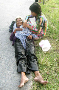 Nhếch nhác ở một khu du lịch