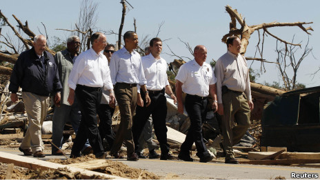 Tổng thống Obama sốc trước hậu quả bão