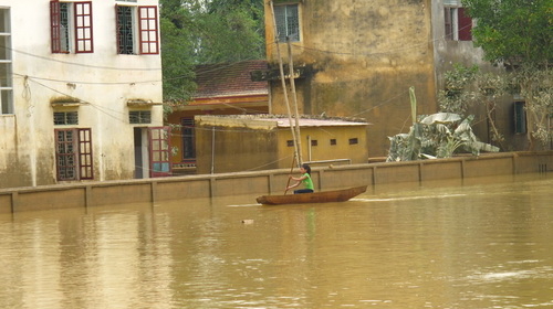 Trở lại "rốn lũ dữ dội"