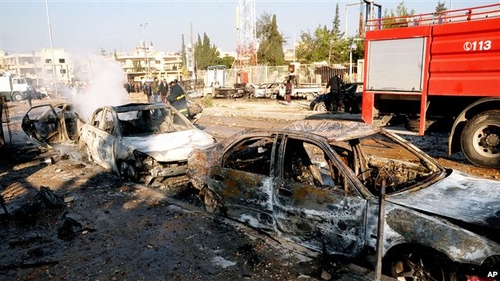 Nổ bom có phối hợp làm 24 người thiệt mạng tại Syria