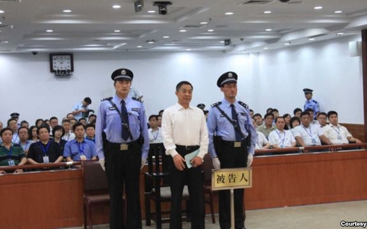 Ông Bạc Hy Lai bị kết án tù chung thân, tịch thu tài sản
