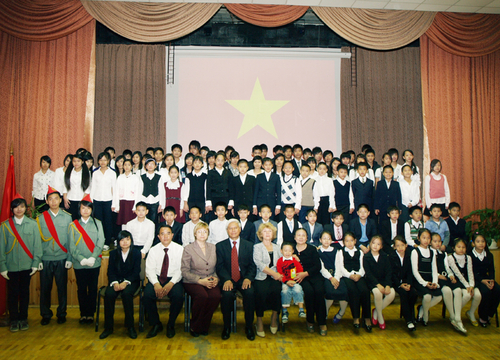 Chùm ảnh giới thiệu hoạt động kỷ niệm 2/9 tại trường PT 282 Matxcơva