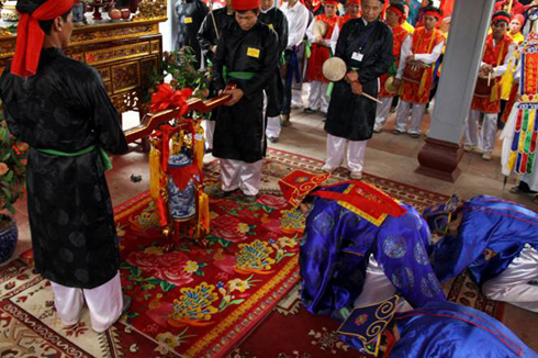 Lễ rước nước độc đáo ở thủ đô