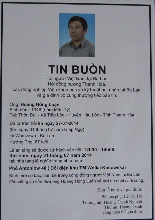 Tin buồn