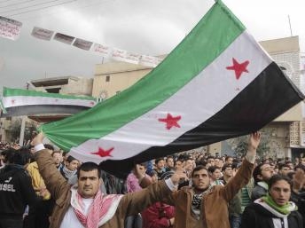 Dân Syria biểu tình đòi Hội đồng Bảo an can thiệp để chính quyền ngưng đàn áp