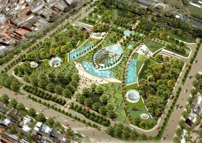 Khởi công bãi đậu xe ngầm lớn nhất cả nước